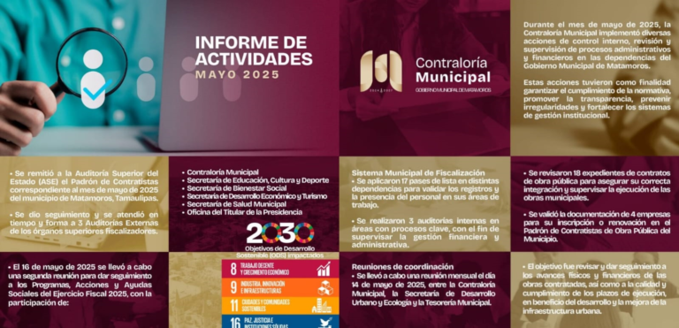 5 informe actividades
