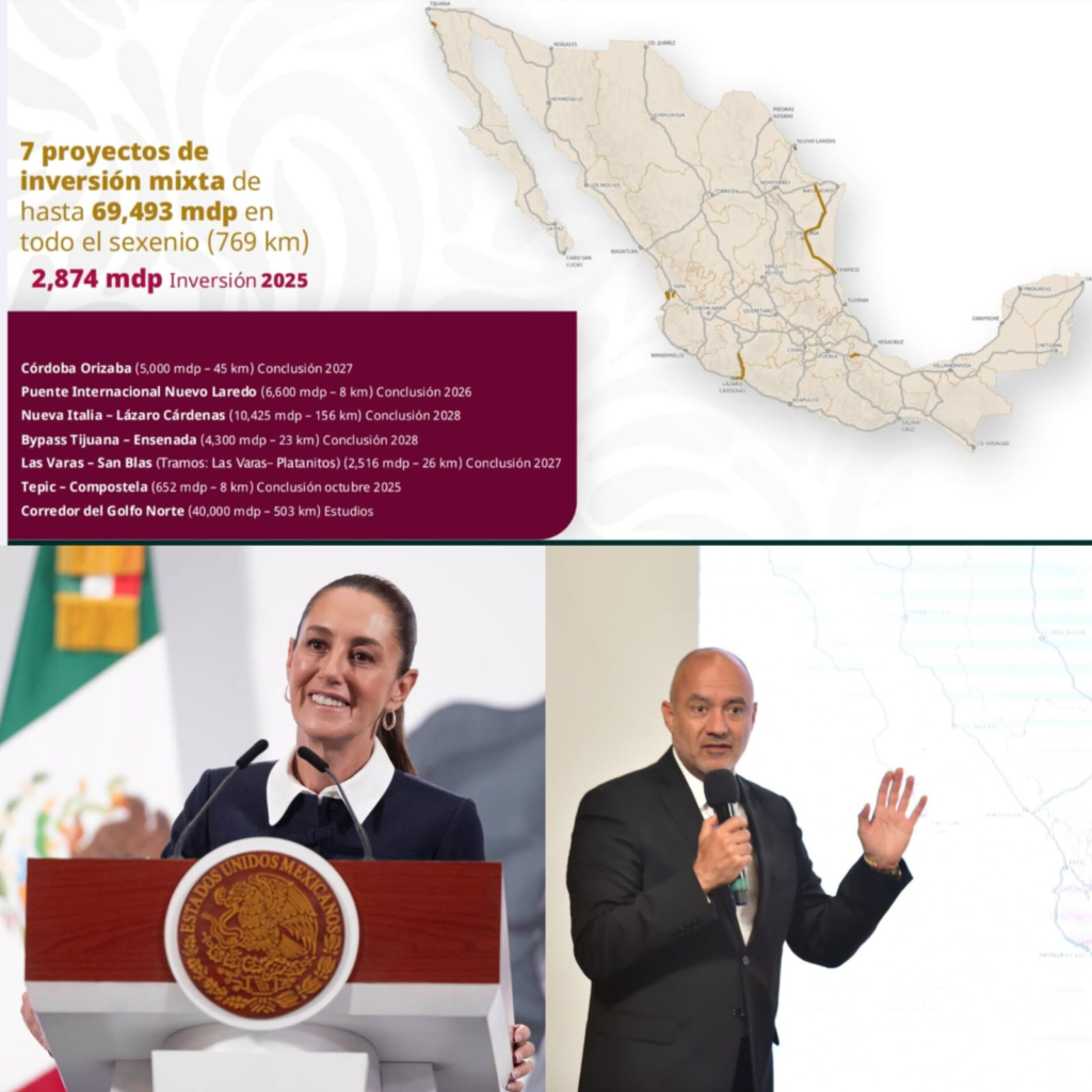 5 presidente mapa