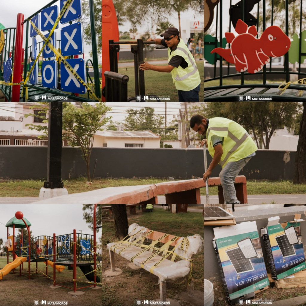 5 parques limpieza