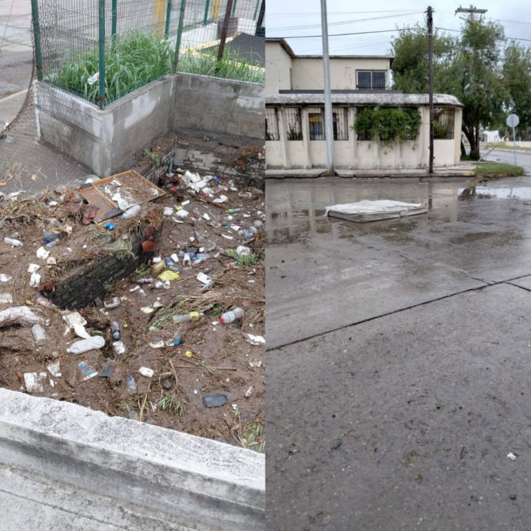 3 alcantarillas sucias