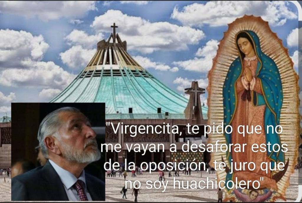 Adan le reza ala virgen
