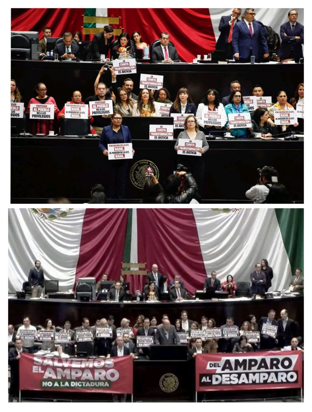 Aprobascion de la Ley de Amparo