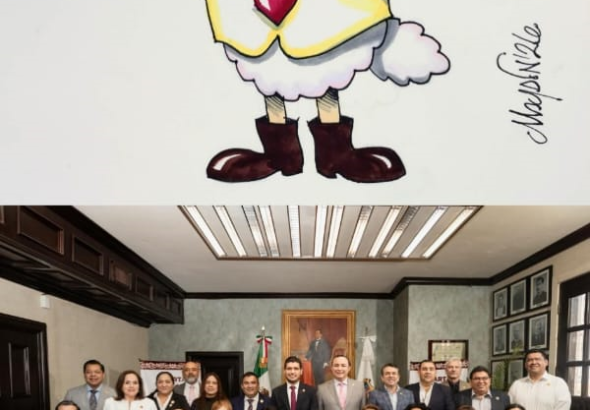 victor manuel garcia con orejas de burro