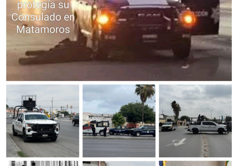 monitorea EU aseinanto de agente federal que protegía Consulado en Matamoros